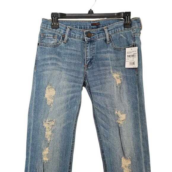 NWT Women's - Edyson Soho Distressed Relaxed Boyfriend Jeans, Size 26 - Picture 2 of 10